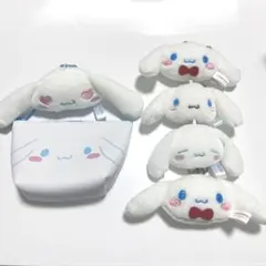 シナモンロール ぬいぐるみキーホルダー ポーチ まとめ売り