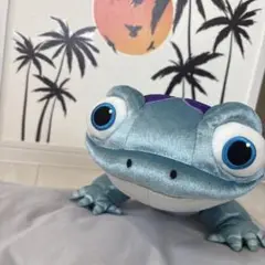 値下げ　アナと雪の女王2 トカゲぬいぐるみ　サマランダ約60cm