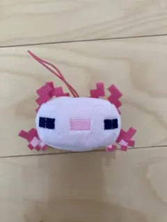 Minecraft ウーパールーパー ぬいぐるみマスコット