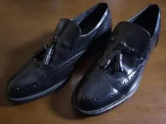 希少 BERTONI イタリア製 タッセルローファー ブラック 26.5 希少 BERTONI イタリア製 タッセルローファー ブラック 26.5 - メルカリ