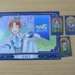 即購入可】ヘタリア アモカフェ バレンタイン ランチョンマット A4