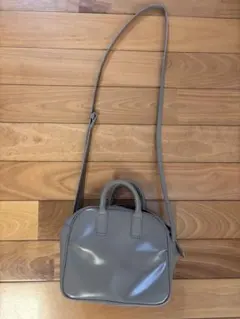 グレー ミニバッグ ショルダーバッグ