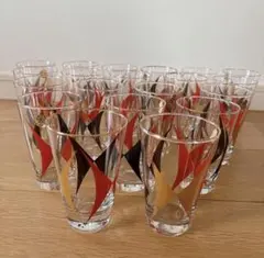 レトロ　グラス　18点