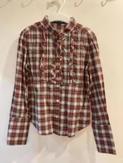 ラルフローレン 130 ブラウス フリル シャツ