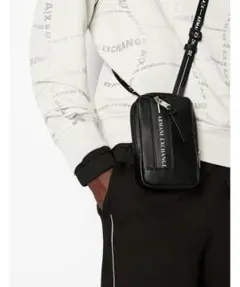 ARMANI EXCHANGE ショルダーバッグ ブラック / FREE