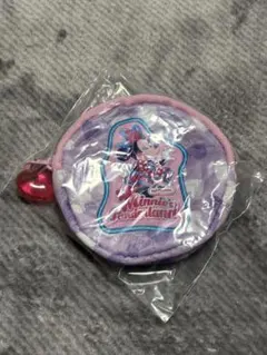 ディズニーランド　カプセルトイ　ミニーポーチ