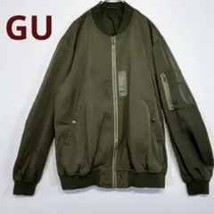 GU オリーブグリーン ジャンパー・ブルゾン
