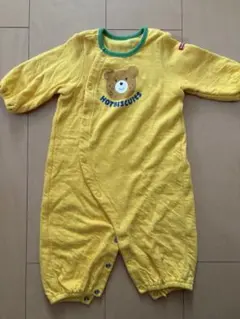 HOT BISCUITS イエロー ロンパース