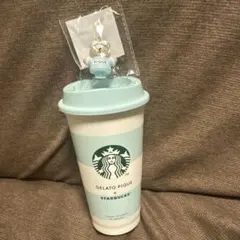 スターバックス+ジェラートピケ　リユーザブルカップ　ベアリスタ