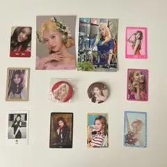 TWICE サナ 缶バッジ&トレカセット