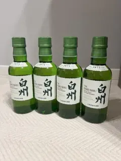 サントリー 白州 シングルモルト 180ml 4本セットのサムネイル