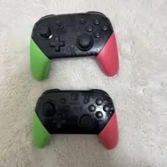 ジャンク品　Nintendo Switch プロコン ２個
