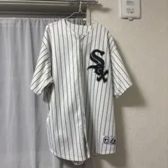 90s シカゴホワイトソックス ゲームシャツ MLB 古着 USA製 トーマス