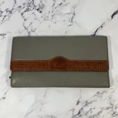 christiandior クリスチャンディオール　長財布　レザー　バイカラーのサムネイル