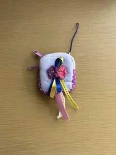 ミニ ポーチ キーホルダー