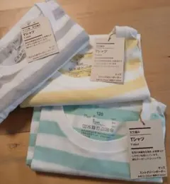 新品タグ付き　無印良品　120 Tシャツのサムネイル