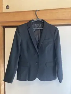 ユニクロ　黒　シングルボタン スーツ　ジャケット　スカート　レディース