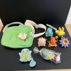 【レトロ・当時物】ポケモングッズ　8点まとめ売り　ヒトカゲ　ゼニガメ　他
