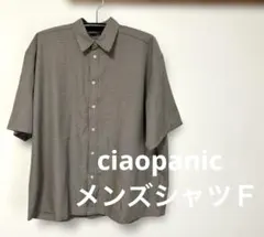 ciaopanicチェック柄 半袖シャツ メンズＦ