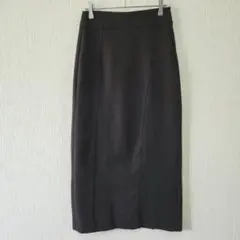 【ZARA】（XS）ハイウエストミディ丈ペンシルスカート/スタイルアップ効果のサムネイル
