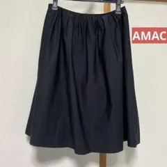 AMACA ギャザースカート ブラックのサムネイル