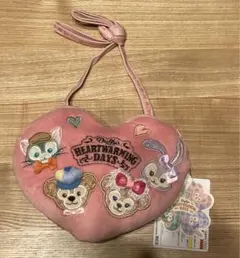 ダッフィー＆シェリーメイ＆ジェラトーニ＆ステラルー　パスケース　バレンタイン