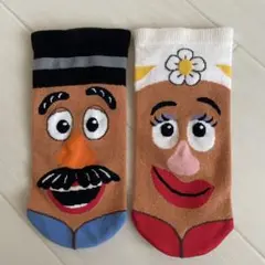 ミスター＆ミセスポテトヘッド 靴下 ディズニー