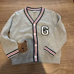 GAP グレー カーディガン 100cm