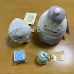すみっコぐらし とかげ マスコット ぬいぐるみ フィギュアキーチェーン スタンプ