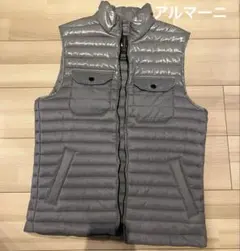 Armani Exchange グレー ダウンベスト　美品　アルマーニのサムネイル