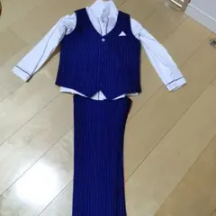 フォーマルスーツ ネイビー 150