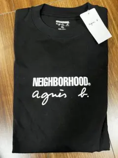 新品未使用NEIGHBORHOOD agnis b. Tシャツ XL ブラック黒