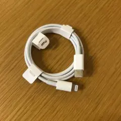 Apple 純正 Lightning to Type-C ケーブル ホワイト