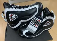 FILA 96 ブラック/ホワイト ハイカットスニーカー