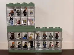廃盤レア新品同様LEGO ニンジャゴーミニフィギュア ディスプレイケース 
