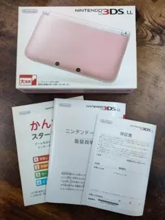 任天堂 ニンテンドー3DSLL　ピンクホワイト　空箱