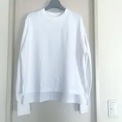 ヘリンドットサイ　白トレーナーFREE