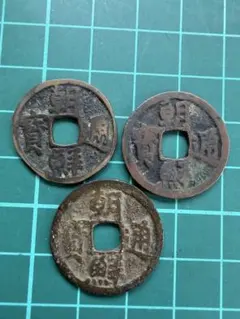 寛永通宝 高寛無背 低寛背一 2枚まとめロット - メルカリ
