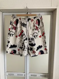 M*3様 WACKO MARIA レコード柄ショートパンツ - メルカリ