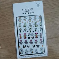 ネイルシール　ハロウィン　ディズニー　ミッキー　ミニー　SHE NAIL271
