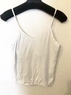 Sea Room lynn ホワイト キャミソール