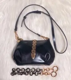 【美品】CHARLES&KEITH 2wayショルダーバッグ ハンドバッグ