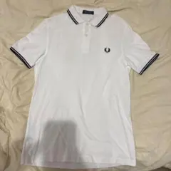 FRED PERRY フレッドペリー ポロシャツ ホワイト Mサイズ