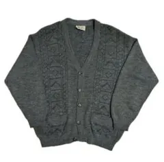 カーディガン archive vintage ダークグリーン L