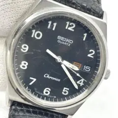 動作未確認　SEIKO　クロノス クォーツ 3針 デイデイト 8123-6120