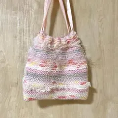 ハンドメイド 巾着 バッグ