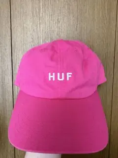 HUF ピンク キャップ 調整可能