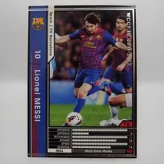 黒　リオネル・メッシ　ワープドライブ　バルセロナ　WCCF　PANINI