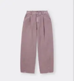 GU ジーユー GIRLSバレルレッグジーンズJR Lサイズ160 美品