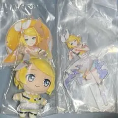 プロセカ セガ ラッキーくじ 鏡音リン プチぬい アクキー アクスタ セット